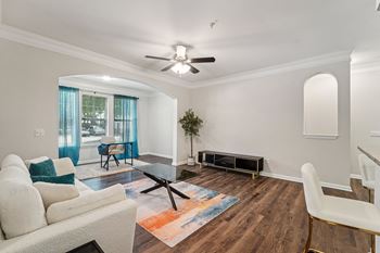 Spacious living area